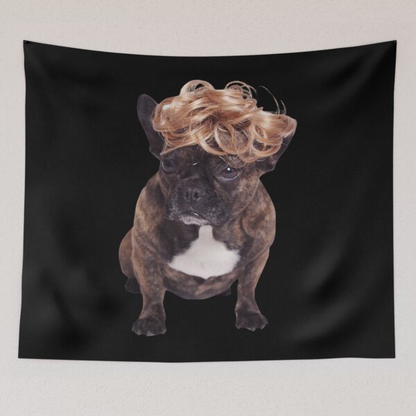 Item preview, Dog With Wig                 designed and sold by HabitationBohe.