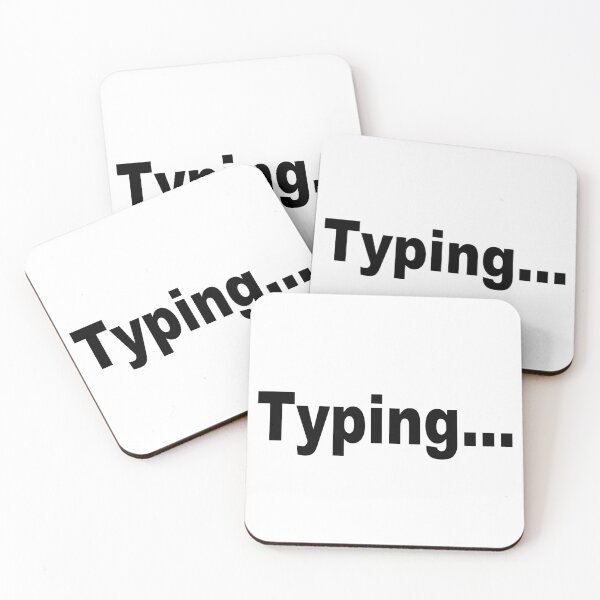 Item preview, Typing... designed and sold by Junasaji.