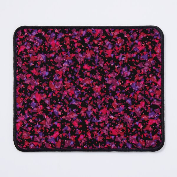 Item preview, Broken marble red triangles black pattern dark geometric shards designed and sold by fuzzyfox.