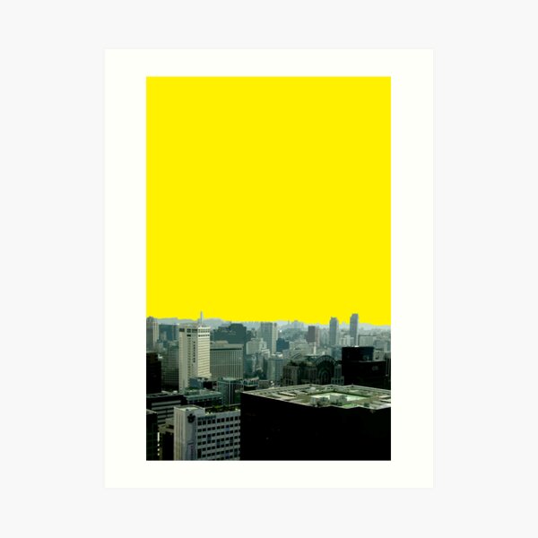 seoul view Art Print