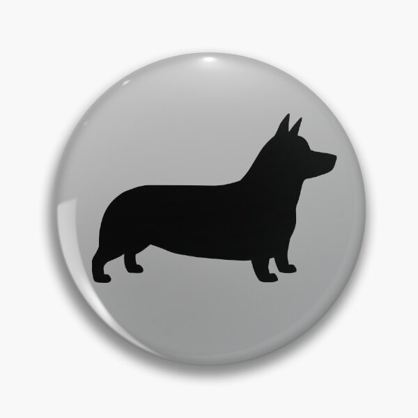 Item preview, Pembroke Welsh Corgi Silhouette(s) designed and sold by Jenn Inashvili.