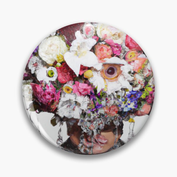 Item preview, Fine Art Headpiece Crystal Masquerade Mask Art, Fashion Photography, Altered Model Portrait. Digital Art Print, Printable Wall Art designed and sold by RadRococo.