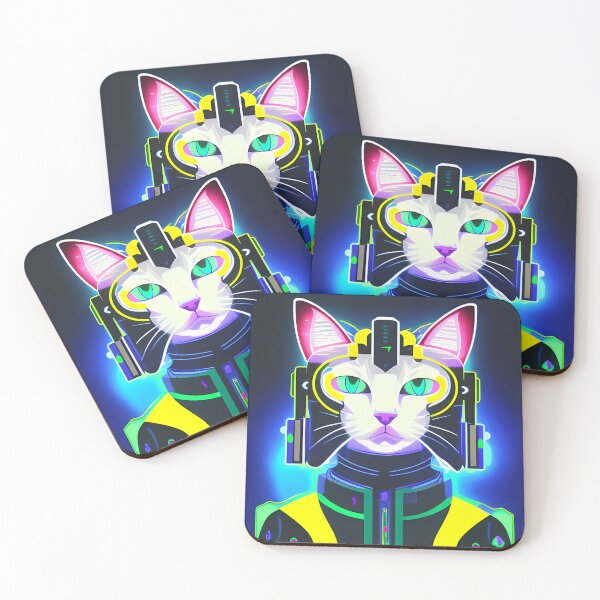 Item preview, CyberCat 3 designed and sold by CSkyesCreations.