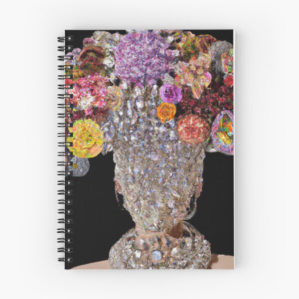 Artikelvorschau, Fine Art Headpiece Crystal Masquerade Mask Art, Fashion Photography, Altered Model Portrait. Digital Art Print, Printable Wall Art entworfen und verkauft von RadRococo.