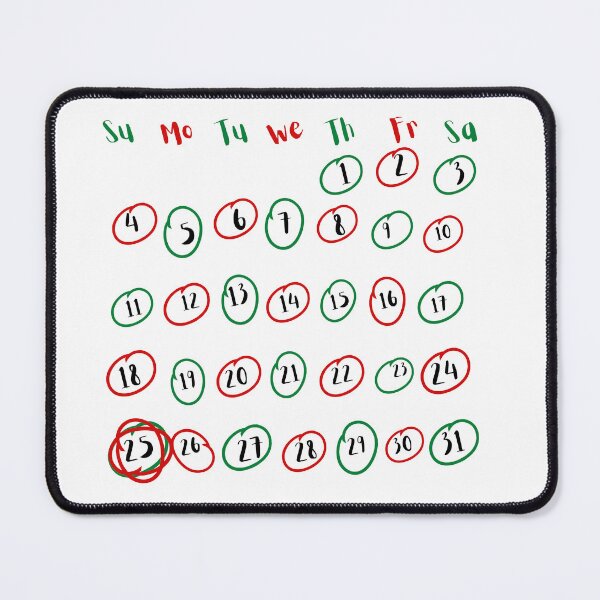 Item preview, December Calendar designed and sold by mylensflow.
