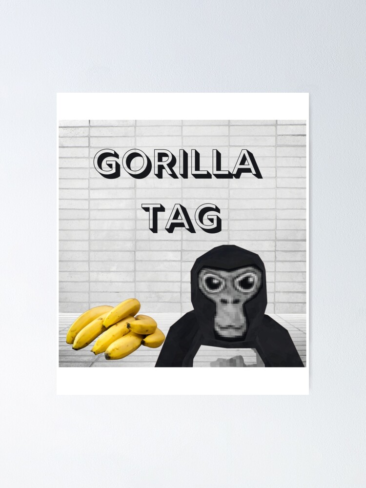 Gorilla Tag Mods Monkey  Poster for Sale by DecalicoDesign