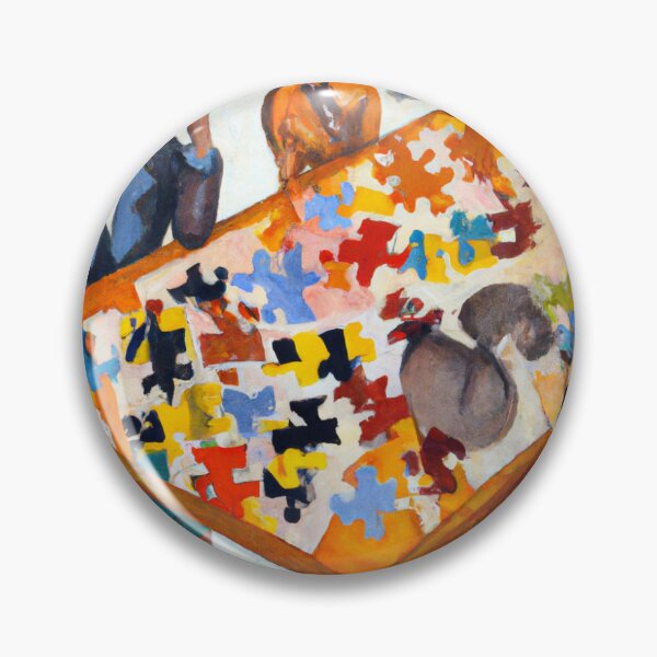 Item preview, The Puzzler and his birds designed and sold by beadon.
