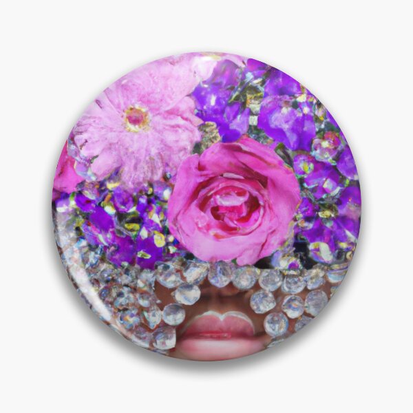 Item preview, Fine Art Headpiece Crystal Masquerade Mask Art, Fashion Photography, Altered Model Portrait. Digital Art Print, Printable Wall Art designed and sold by RadRococo.