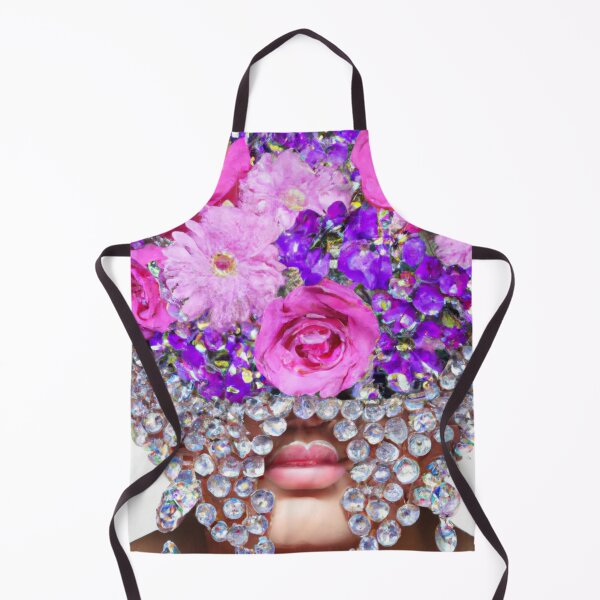Item preview, Fine Art Headpiece Crystal Masquerade Mask Art, Fashion Photography, Altered Model Portrait. Digital Art Print, Printable Wall Art designed and sold by RadRococo.