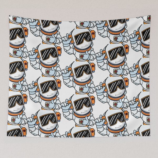 Item preview, Robot Spaceman in Sunglasses. This guy? Thumbs up! (AI Generated Art) designed and sold by Cowboy Folly.