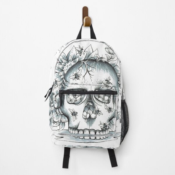 Item preview, Skull and Bee Hive designed and sold by Nicholdesigns.