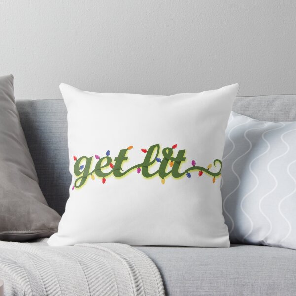 Item preview, Get Lit Holiday Lights Design Seasonal (Green) designed and sold by vron615.