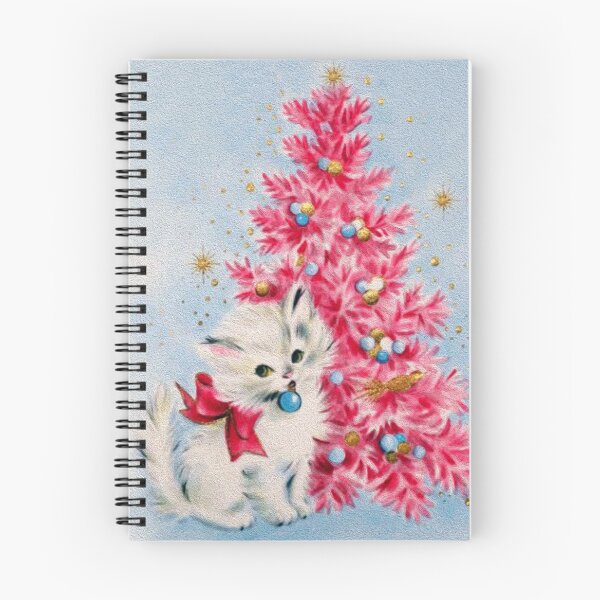 Item preview, Retro Christmas, Vintage Christmas Kitten designed and sold by DigitalEffects.
