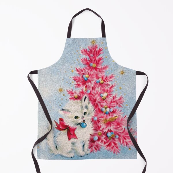 Item preview, Retro Christmas, Vintage Christmas Kitten designed and sold by DigitalEffects.