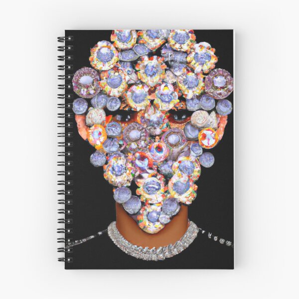 Artikelvorschau, Fine Art Headpiece Crystal Masquerade Mask Art, Fashion Photography, Altered Model Portrait. Digital Art Print, Printable Wall Art entworfen und verkauft von RadRococo.