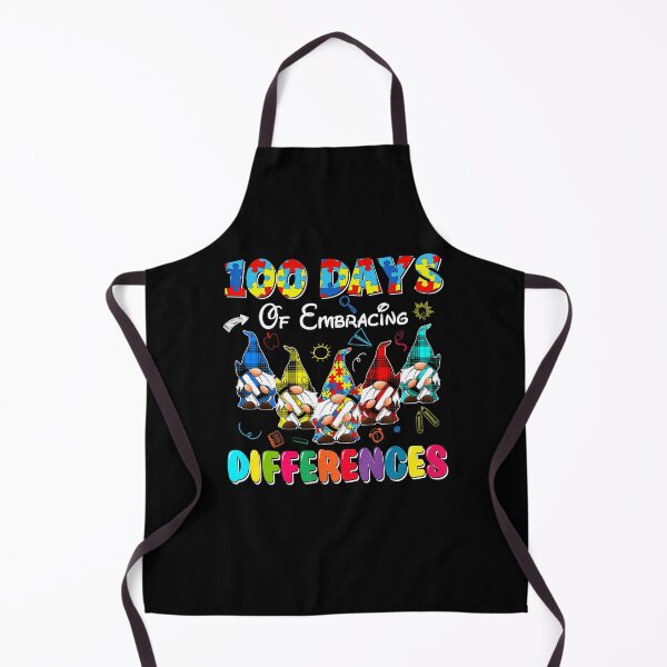 Item preview, 100 Days Of Embracing Differences Sped Teacher Autism Gnomes designed and sold by SamArtistbyAUS.