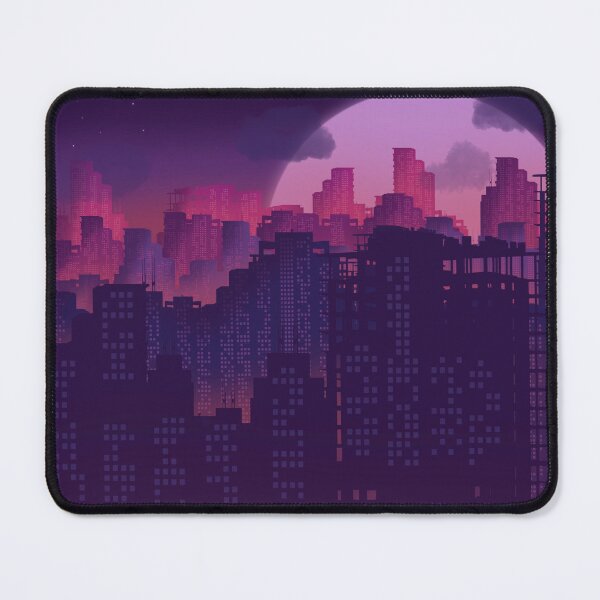 Item preview, Pink Purple Cityscape designed and sold by abbie-kae.