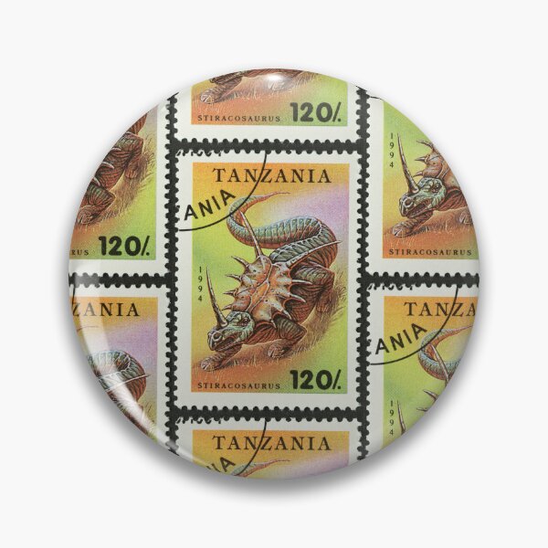 Item preview, Tanzania  Dinosaur Stamp designed and sold by 2AGoodHome.