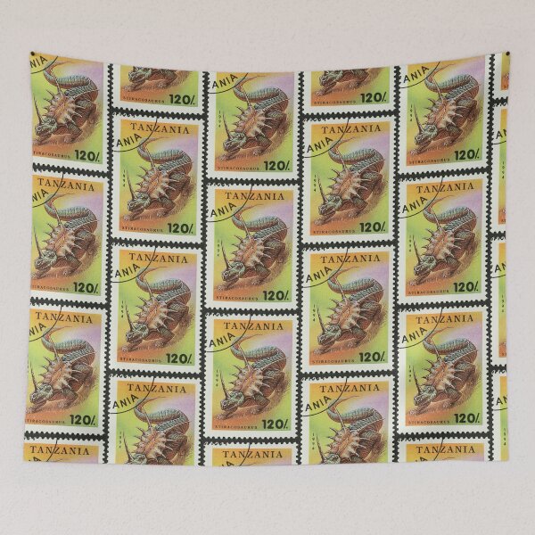 Item preview, Tanzania  Dinosaur Stamp designed and sold by 2AGoodHome.