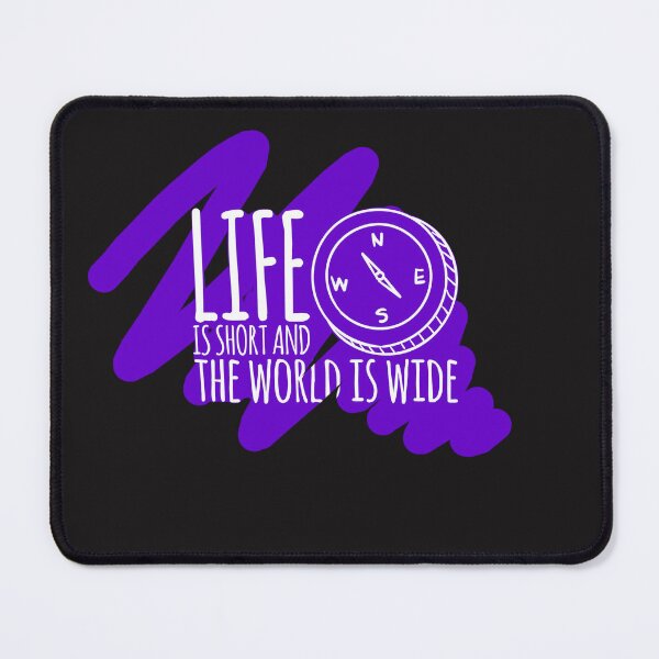 Item preview, Life is short and the world is wide designed and sold by t1n3333.