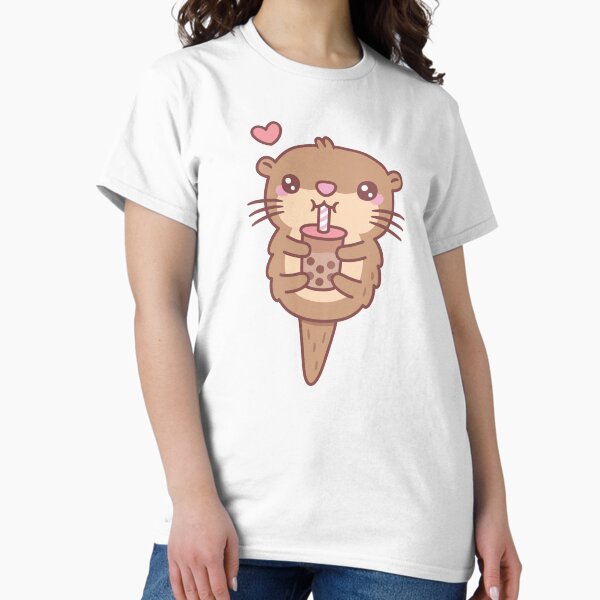 Artikel-Vorschau von Netter kleiner Otter liebt Boba-Tee, designt und verkauft von rustydoodle.
