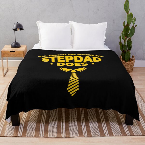 Item preview, Ill grow up when my stepdad does designed and sold by Gold Wings Tees.