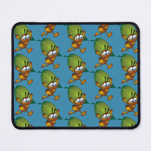 Item preview, Brown worker ant carrying a leaf designed and sold by WorkerAnts.