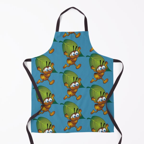 Item preview, Brown worker ant carrying a leaf designed and sold by WorkerAnts.