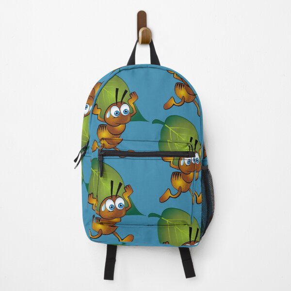 Item preview, Brown worker ant carrying a leaf designed and sold by WorkerAnts.