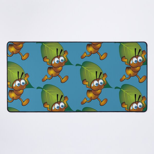 Item preview, Brown worker ant carrying a leaf designed and sold by WorkerAnts.
