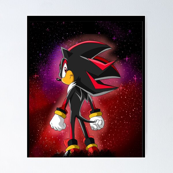 Item preview, Shadow The Hedgehog 1 Graphic   designed and sold by laurelandblusx.