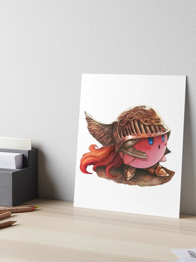 Elden Ring  Kirby Malenia (+background), an art print by Uchi