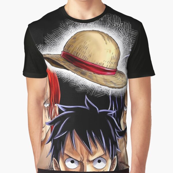 Monkey D. Luffy T-shirt Straw hat One Piece, T-shirt, hat, piracy