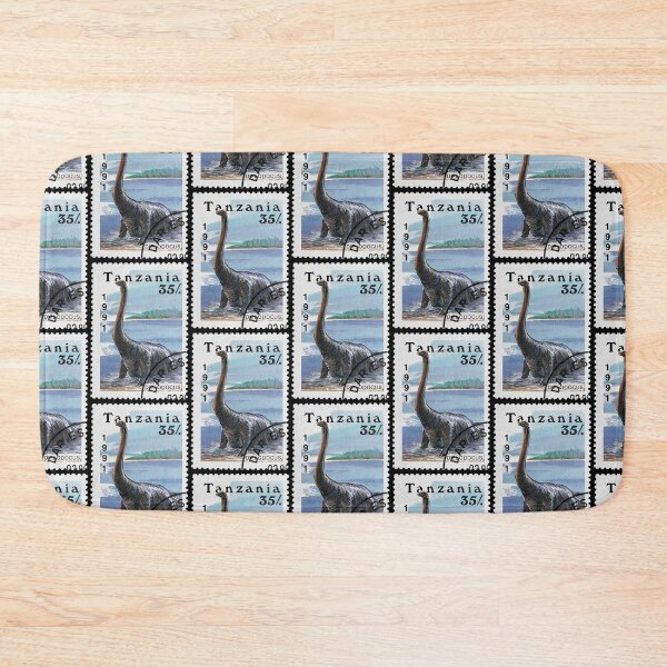 Item preview, Tanzania  Dinosaur Stamp Diplodocus designed and sold by 2AGoodHome.