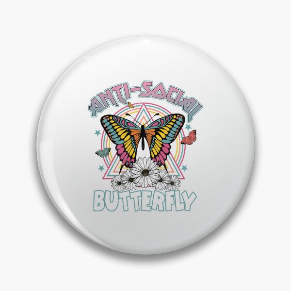 Item preview, Anti Social Butterfly designed and sold by Pularts Store.