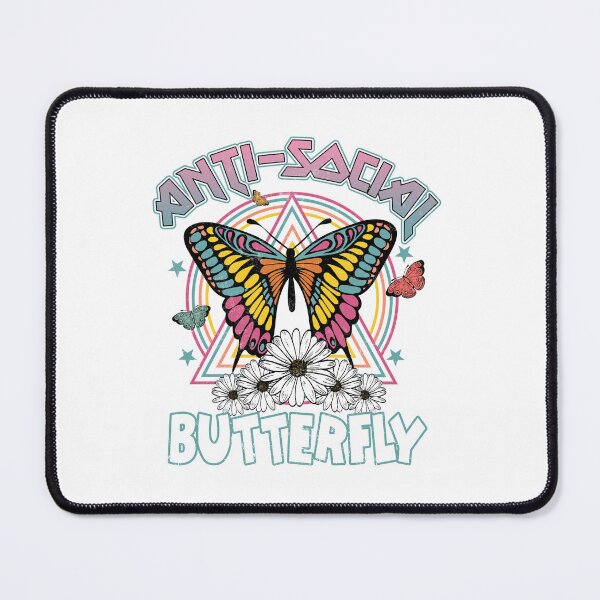 Item preview, Anti Social Butterfly designed and sold by Pularts Store.