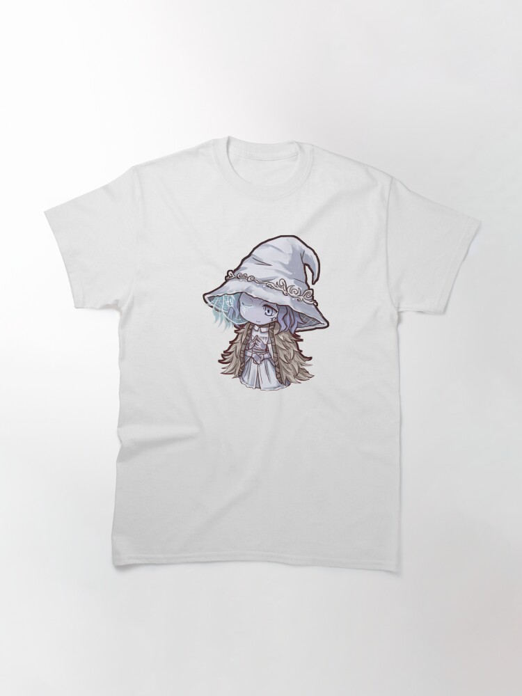 Thumbnail 3 of 7, Classic T-Shirt, Elden Ring Chibi Ranni the Witch designed and sold by KapsiStudio.