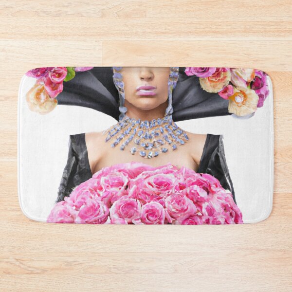 Item preview, Fine Art Headpiece Crystal Masquerade Mask Art, Fashion Photography, Altered Model Portrait. Digital Art Print, Printable Wall Art designed and sold by RadRococo.