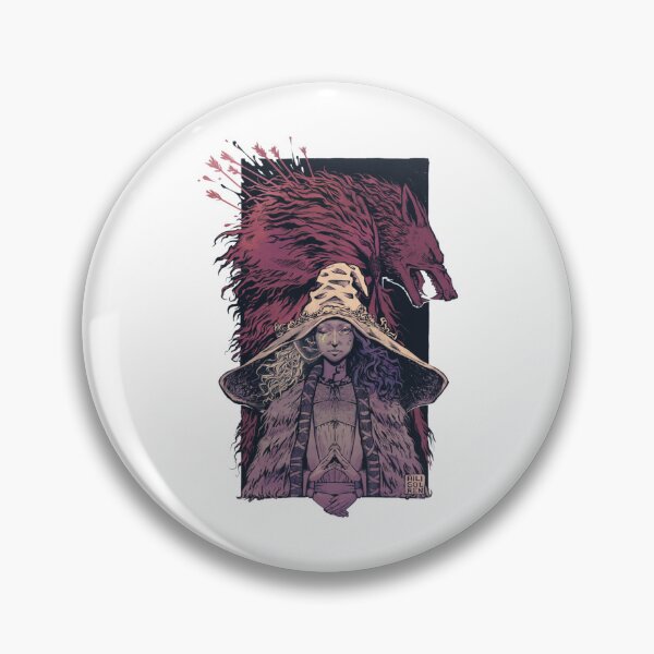Item preview, Ranni and the Baleful Shadow - Desaturated   designed and sold by KapsiStudio.