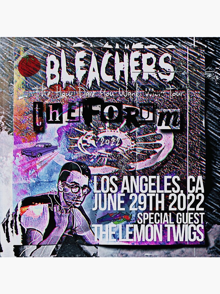 "Bleachers fan made poster for the forum 2022" Poster for Sale by