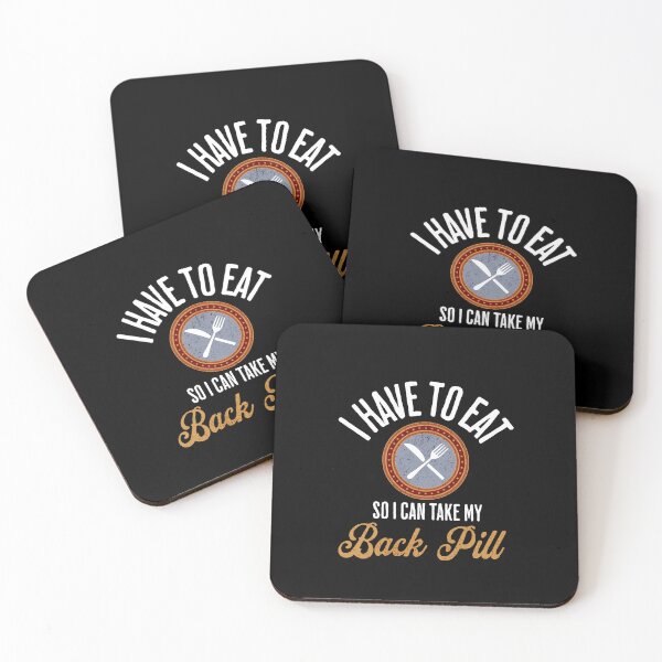 Item preview, I Have to Eat So I Can Take My Back Pill Funny Christmas Movie XMas Quote Gifts designed and sold by itsrturn.