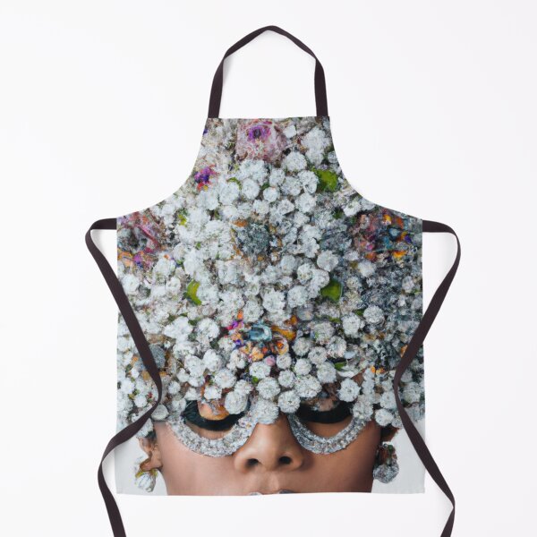 Item preview, Fine Art Headpiece Crystal Masquerade Mask Art, Fashion Photography, Altered Model Portrait. Digital Art Print, Printable Wall Art designed and sold by RadRococo.