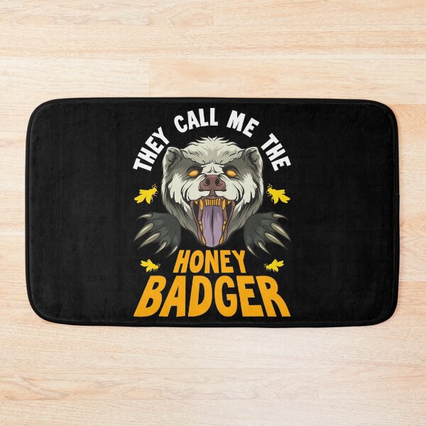 Item preview, Mean Angry Snarling Honey Badger. designed and sold by Gold Wings Tees.