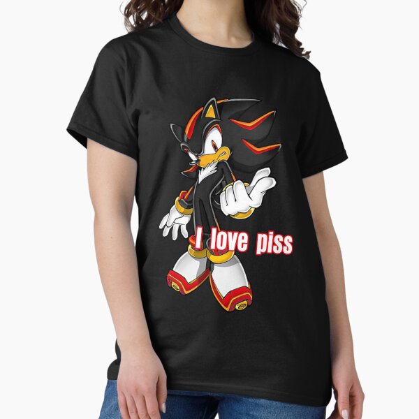 Item preview, Shadow The Hedgehog I Love Piss    designed and sold by laurelandblusx.