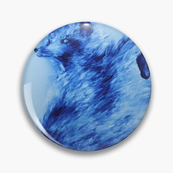 Item preview, Copy of  Blue Foxes with  Blue Flame Bodies Digital Art designed and sold by DesignerKin.