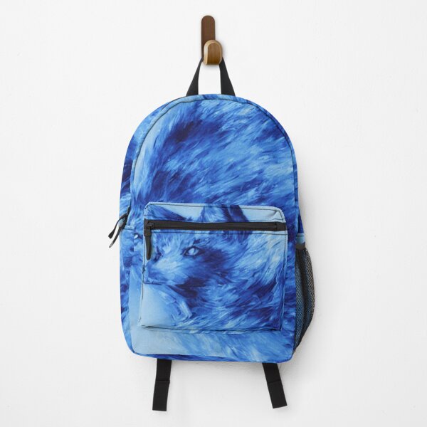 Item preview, Copy of Blue Foxes with Blue Flame Bodies Digital Art designed and sold by DesignerKin.
