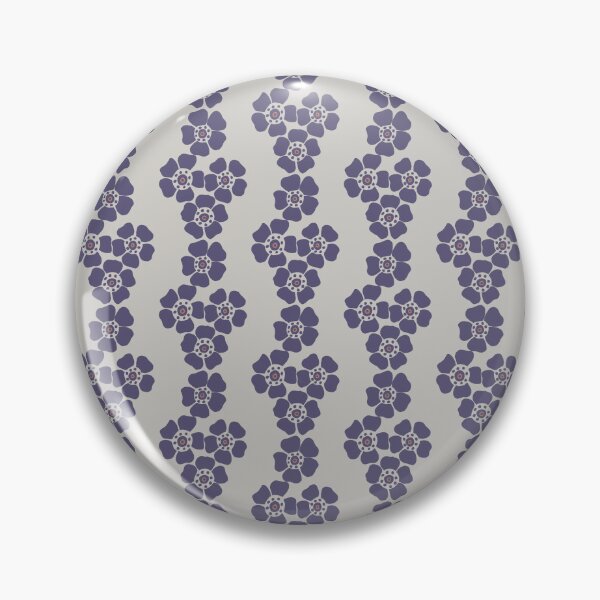 Item preview, Wax Flower stripes - purple sand designed and sold by Jane  Abbott Designs.