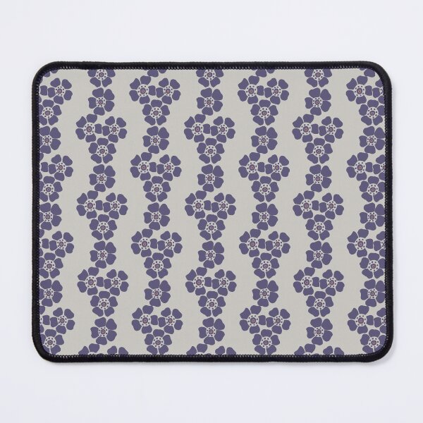 Item preview, Wax Flower stripes - purple sand designed and sold by Jane Abbott Designs.
