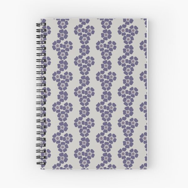 Item preview, Wax Flower stripes - purple sand designed and sold by Jane  Abbott Designs.