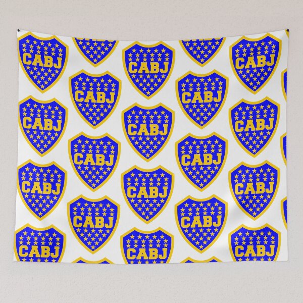 Item preview, Clube Atletico Boca Juniors Tee shirt Football Argentina  Relaxed Fit  designed and sold by OnThBallDesign.